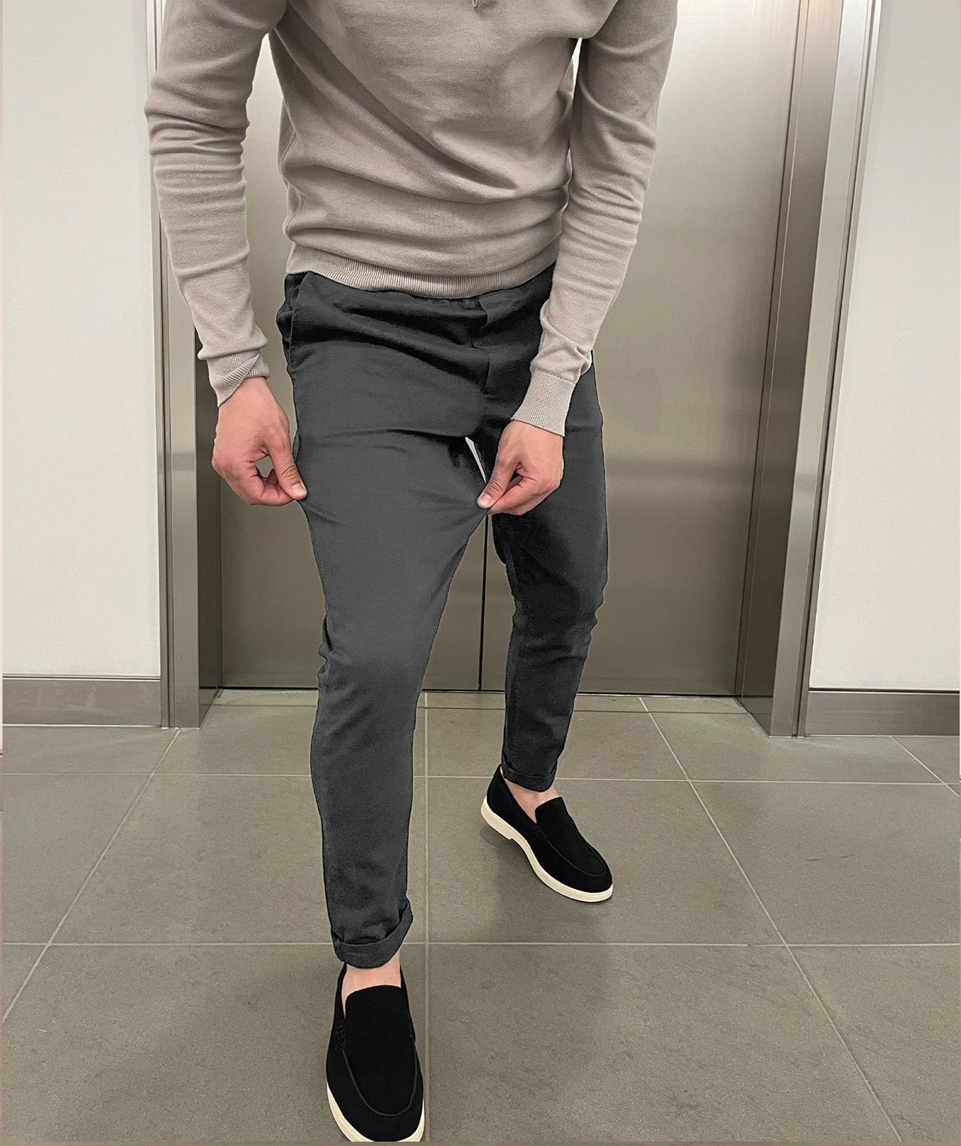 Luxoro. Chino Pants Slim Fit