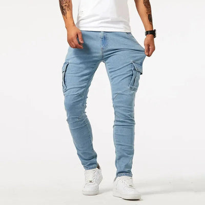 Luxoro Slim-Fit Cargo Pants