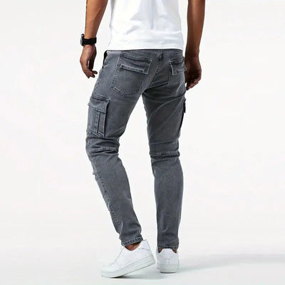 Luxoro Slim-Fit Cargo Pants