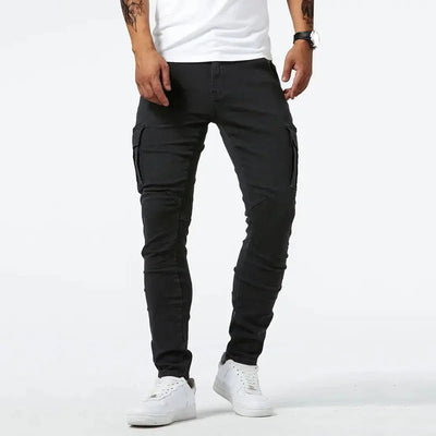 Luxoro Slim-Fit Cargo Pants